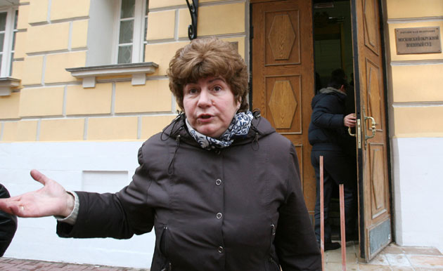 Anna Politkovskaya trial: Karinna Moskalenko,  lawyer for Politkovskaya’s family.