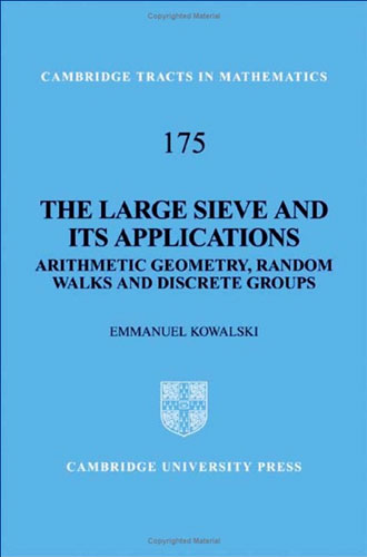 Oddest book title 2009: Book cover: The Large Sieve and its Applications by 