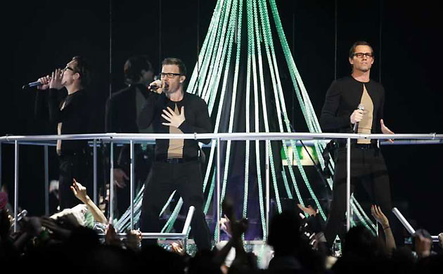 It's a sin: Brit Awards 2009 Take That