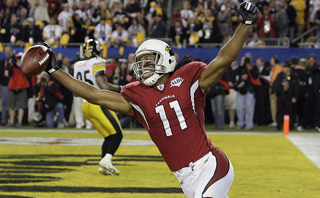 Gallery Super Bowl XLIII: Arizona Cardinals wide receiver Larry Fitzgerald