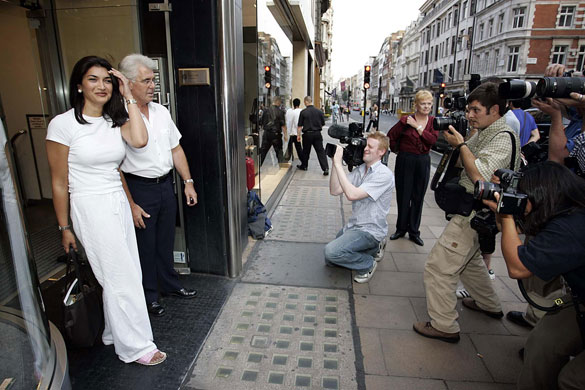 Max Clifford: Faria Alam and Max Clifford