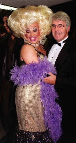 Max Clifford: Max Clifford and Bett Rinse