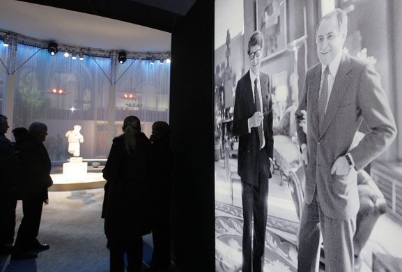 YSL art collection: Yves Saint Laurent and Pierre Berge