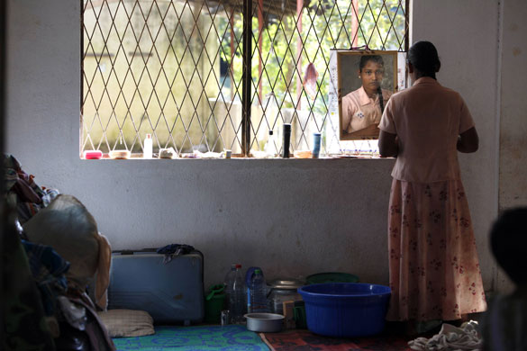 24 hours in pictures: Camp for tamil refugees in Sri Lanka
