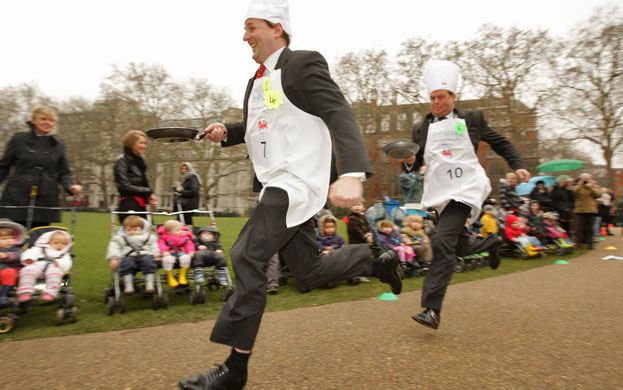 The Rehab UK Parliamentary Pancake Race