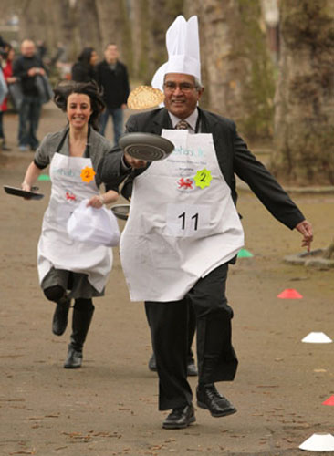 Pancake: The Rehab UK Parliamentary Pancake Race