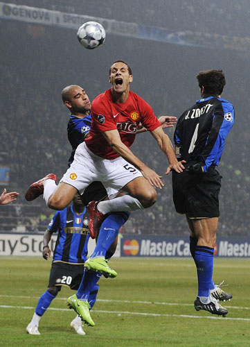 Inter v Manchester United: Ferdinand