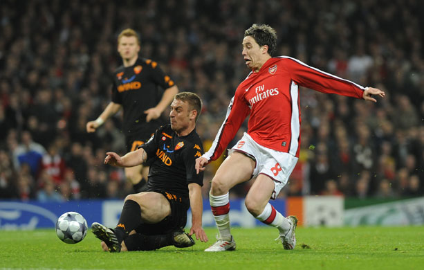 Arsenal v Roma: Nasri