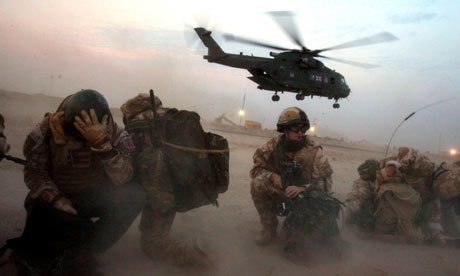 British airmen in Basra, Iraq