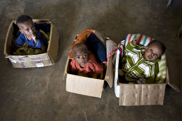 Eyewitness: Orphans at Kizito orphanage in north-eastern Congo