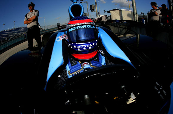 24sport: Danica Patrick during IRL IndyCar Series Spring Testing
