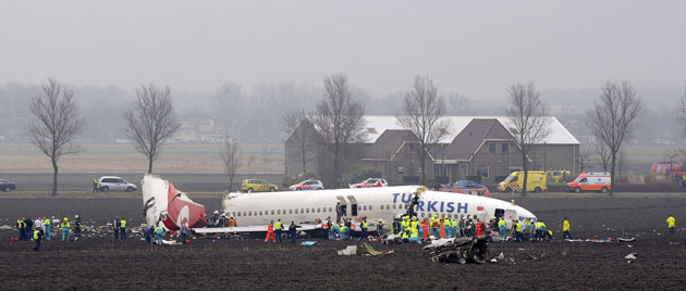 Turkish plane crash: Plane Crashes On Landing At Amsterdam's Schiphol Airport