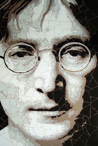 Sound and Vision: John Lennon mosaic
