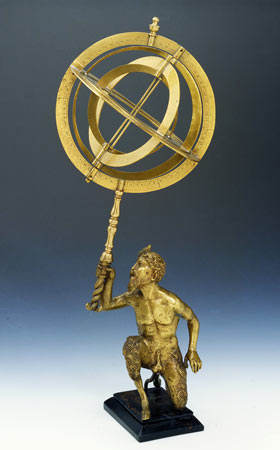 Galileo exhibition: 16th century solar orb model