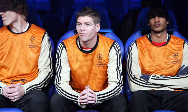 Real Madrid v Liverpool: Gerrard