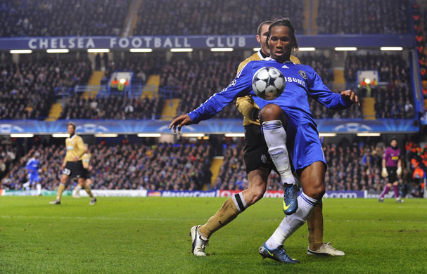 Chelsea v Juventus: Drogba