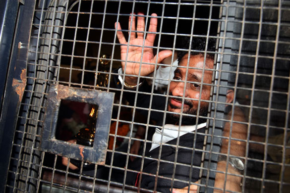 26 February 2009: Mumbai: Slumdog Millionaire sound engineer Resul Pookutty