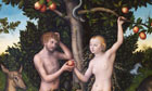 Adam and Eve by Cranach the Elder