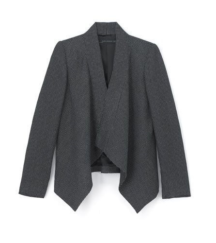 Catwalk looks: zara tweed jacket