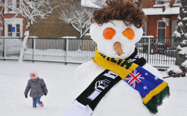 Gallery Fashionable snowmen: Snowman