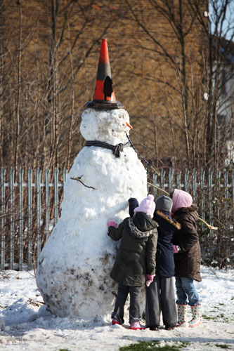 Gallery Fashionable snowmen: Snowman