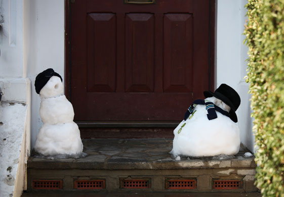 Gallery Fashionable snowmen: Snowman