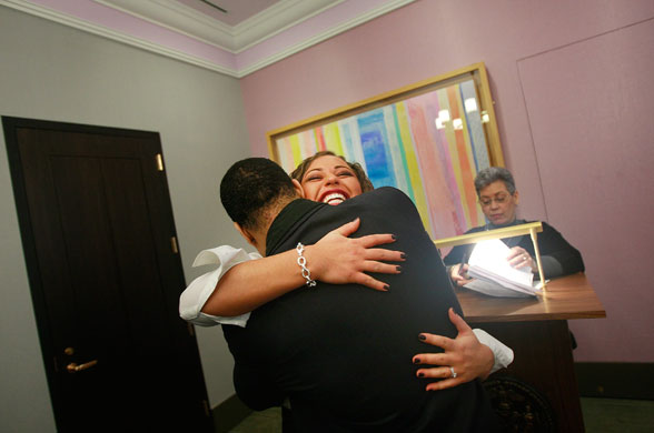 Gallery 24hours in pictures: New York City Revamps Its Marriage Bureau 