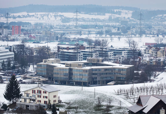 Gallery Zug : Office buildings in Baarermatte in between the towns of Zug and Baar