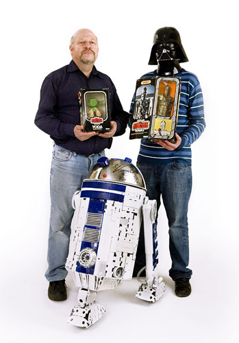 Gallery Take 10: Toy Collectors: David & Trevor Cliff, Star Wars toy collectors