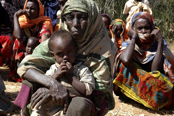 Gallery Severe Drought: Women from drought-stricken area of Oromiya region