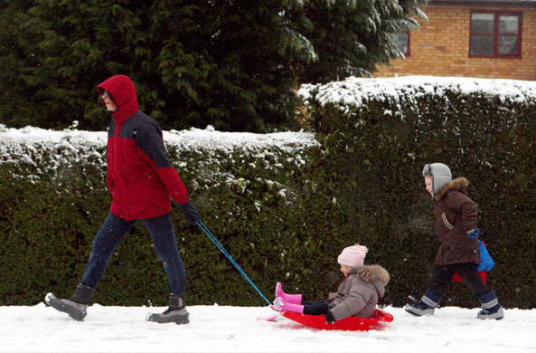 Gallery February Snow 6/2/09: Winter weather