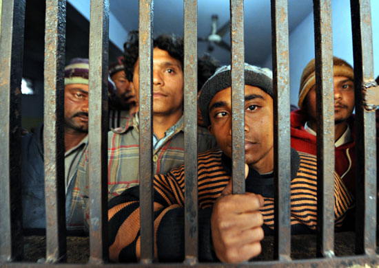 Gallery 24 hours in pictures: Indian fishermen arrested in Pakistan 