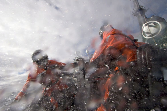 Gallery 24 hours in pictures: Anti-whaling activists and Japanese whalers clash in Antarctic