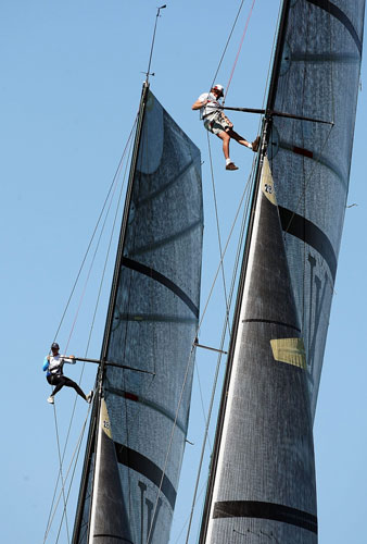 Gallery 24sport: Looking for wind on Day 10 of the Louis Vuitton Pacific Series