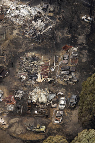 Gallery Australian bushfires: Buildings and vehicles destroyed at Kinglake