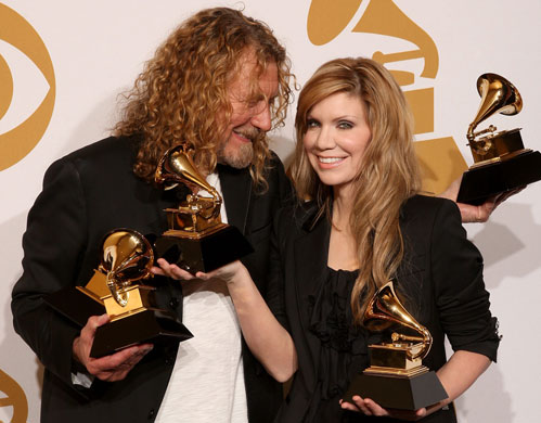 Gallery Grammys: Robert Plant and Alison Krauss at the Grammys