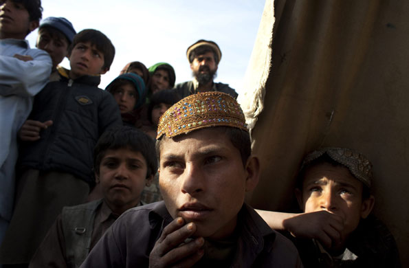 Gallery 9 February 2009: Laghman, Afghanistan: Internally displaced families in a temporary camp