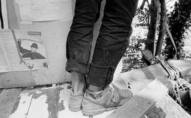 Gallery Solsbury Hill protest: 15th anniversary of Solsbury Hill road protest