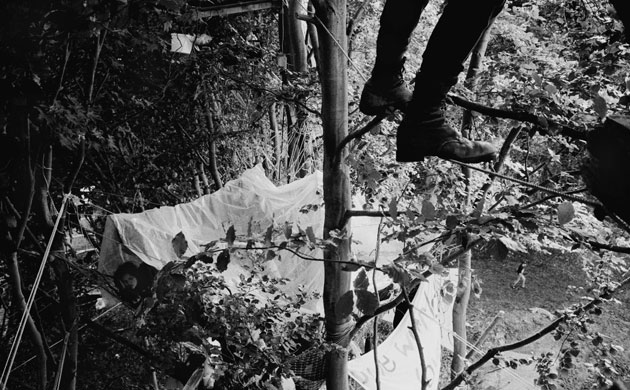 Gallery Solsbury Hill protest: 15th anniversary of Solsbury Hill road protest