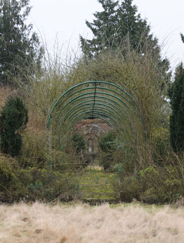 Sunninghill Park: The rose garden at Sunninghill Park, the former home of Prince Andrew.