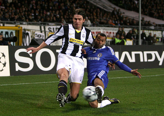 Juventus v Chelsea: Ashley cole