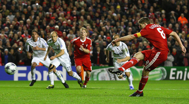 Liverpool v Real Madrid: Gerrard