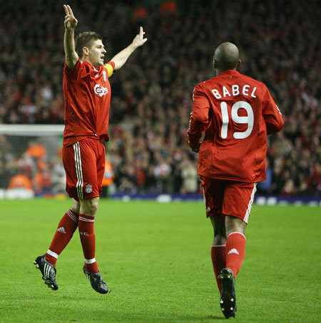 Liverpool v Real Madrid: Gerrard