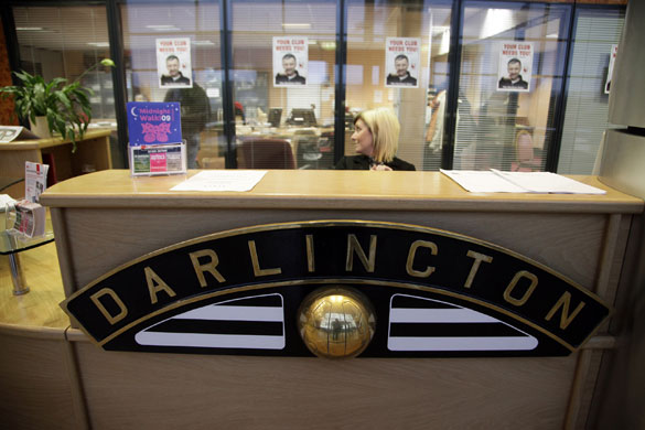 Darlington: Darlington reception desk