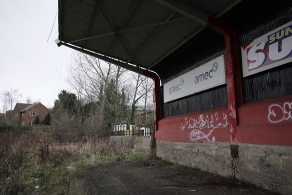 Darlington: The old Feethams ground near the town centre.