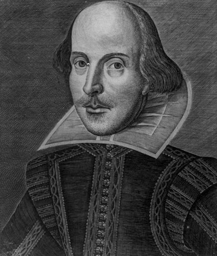 The Droeshout portrait of Shakespeare