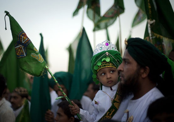 24 hours in pictures: Eid Milad-un-Nabi celebrations in Pakistan 