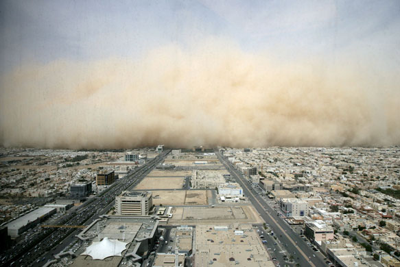 riyadh dust storm