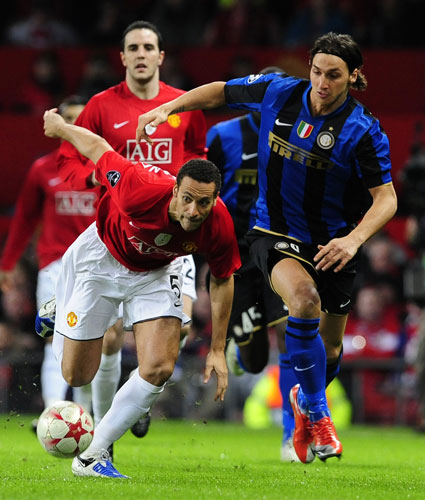 Manchester United v Inter: Ferdinand