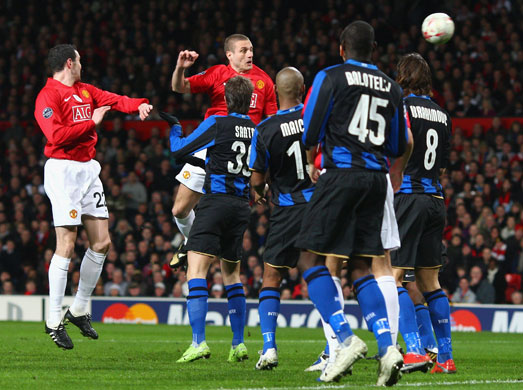 Manchester United v Inter: Vidic